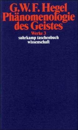 Cover for Georg Wilhelm Friedrich Hegel · Suhrk.TB.Wi.0603 Hegel.Phänomenologie (Book)