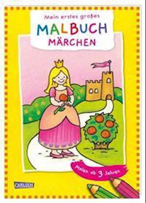 Cover for Eva Muszynski · Mein erstes großes Malbuch: Märchen: Malen ab 3 Jahren (Pocketbok) (2021)