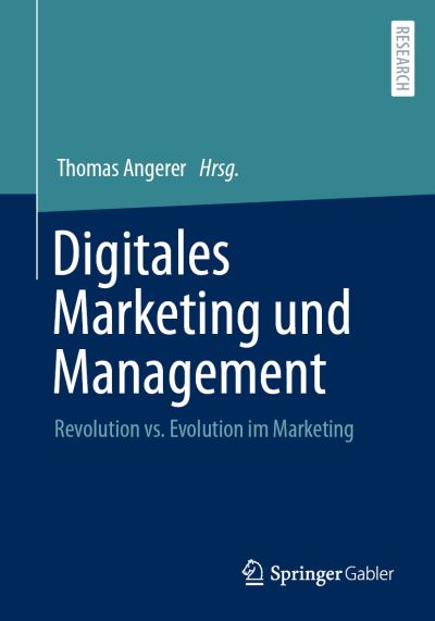 Cover for Thomas Angerer · Digitales Marketing und Management (Book) (2022)