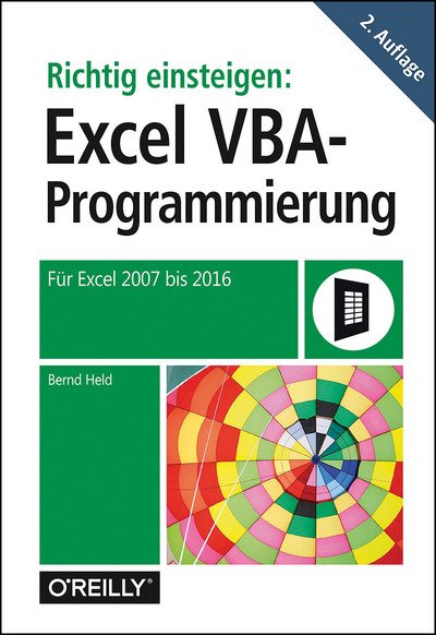 Cover for Held · Richtig einsteigen: Excel-VBA-Prog (Buch)