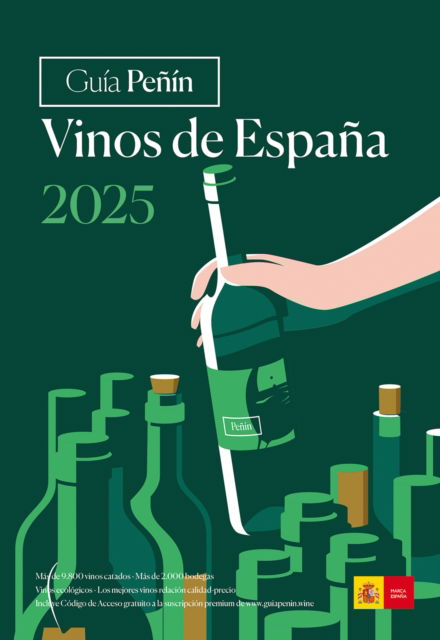 Cover for Guia Penin · Guia Penin Vinos de Espana 2025 - Spanish Wines (Paperback Book) (2024)