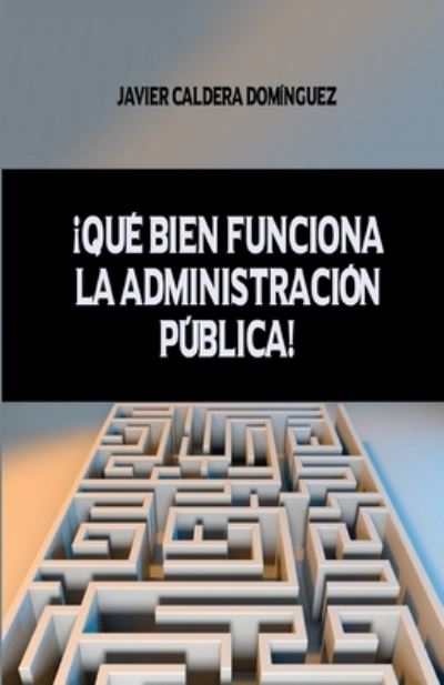 Cover for Javier Caldera Dominguez · !que Bien Funciona La Administracion Publica! (Paperback Book) (2016)