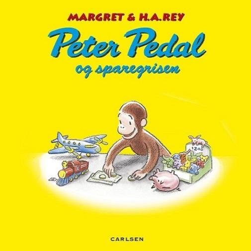 Cover for H. A. Rey; Margret Rey · Peter Pedal: Peter Pedal og sparegrisen (Bound Book) [1e uitgave] (2016)