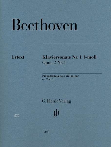 Cover for Beethoven · Klaviersonate Nr. 1 f-moll op (Bog)