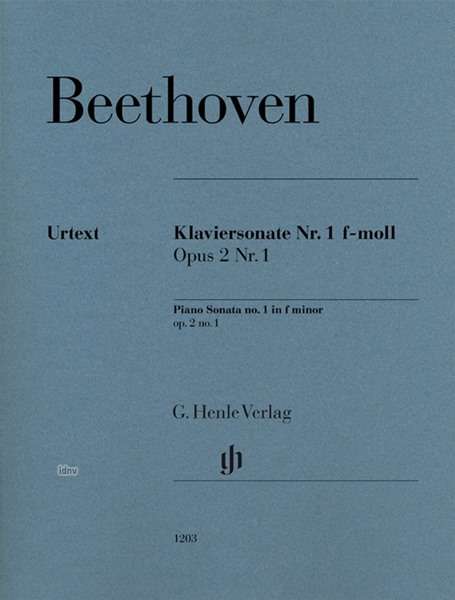 Klaviersonate Nr. 1 f-moll op - Beethoven - Books -  - 9790201812038 - 