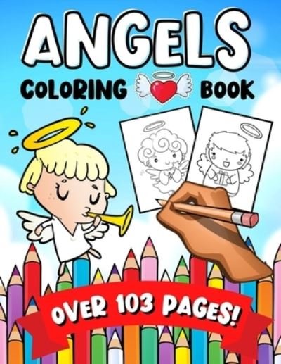 Cover for Crayons Planet · Angels Coloring Book (Pocketbok) (2020)