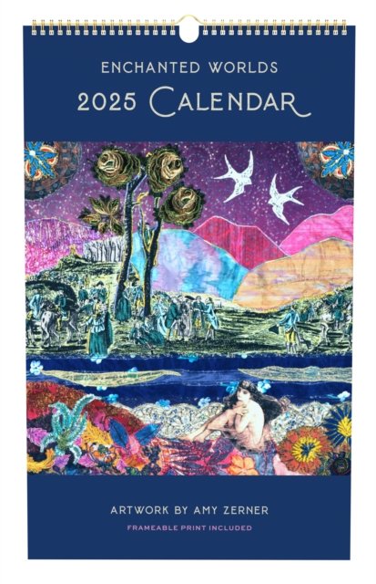 Cover for Insights · 2025 Enchanted Worlds Poster Wall Calendar (Calendar) (2024)