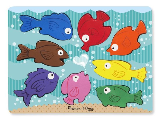 Chunky Colourful Fish Puzzle - Melissa And Doug - Andet -  - 0000772190039 - 