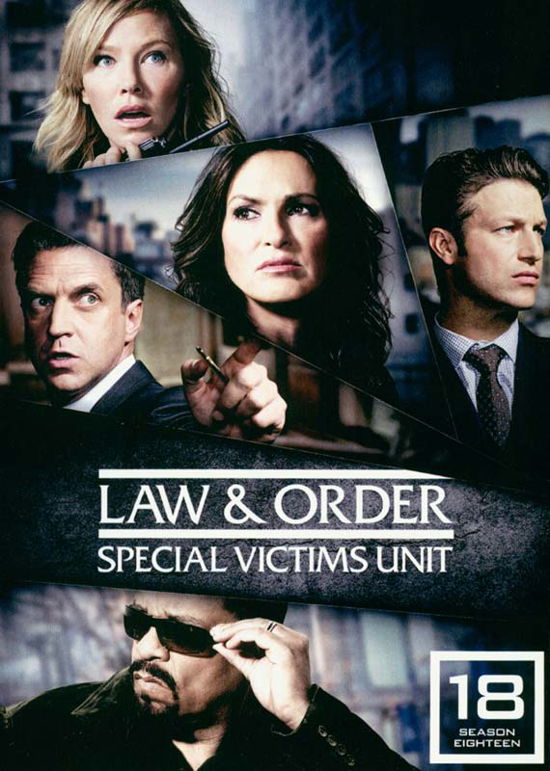 Cover for Law &amp; Order: Special Victims Unit Season 18 (DVD) (2019)
