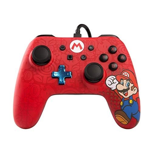 PowerA Wired Switch Controller - Mario - Power A - Game -  - 0617885018039 - 