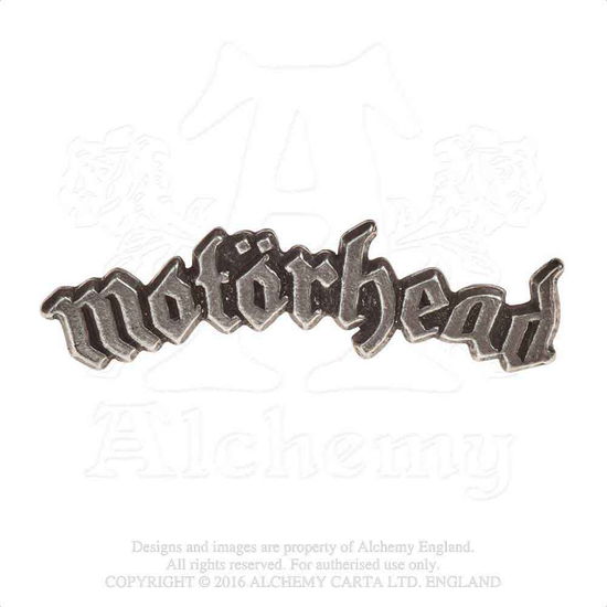 Motorhead Logo Pin Badge - Motörhead - Produtos - MOTORHEAD - 0664427045039 - 7 de outubro de 2019