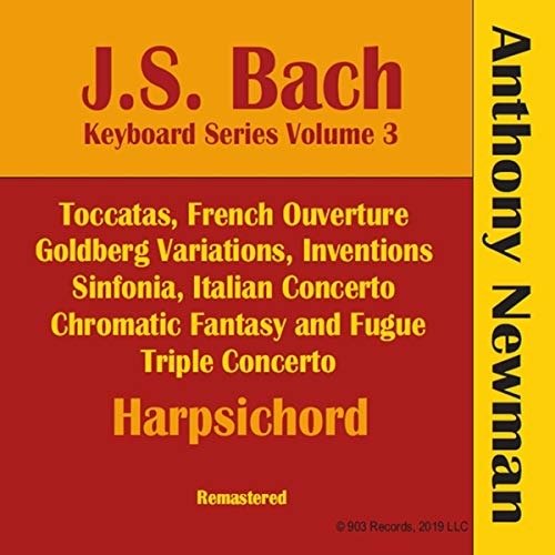 Cover for Anthony Newman · Js Bach Keyboard Series III (CD) [Remastered edition] (2019)