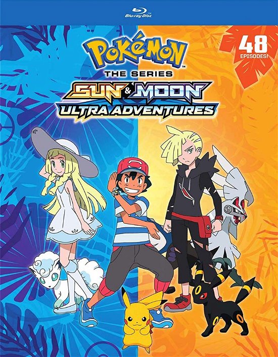 Cover for Pokemon Sun &amp; Moon Ultra Adventures (Blu-ray) (2019)