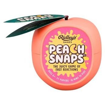 Cover for Ridley's Games · Peach Snaps CDU of 6 (Paperback Book) (2019)