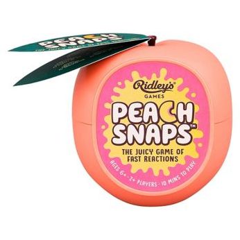 Cover for Ridley's Games · Peach Snaps CDU of 6 (Paperback Bog) (2019)