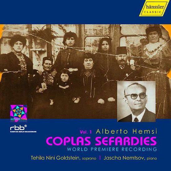 Hemsi / Coplas Sefardies - Goldstein / Nemtsov - Musik - HANSSLER CLASSIC - 0881488180039 - 30. marts 2018