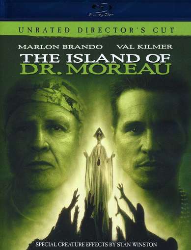 Cover for Island of Dr Moreau (Blu-ray) [Director's cut edition] (2012)