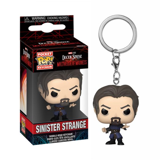 Sinister Strange - Pocket Pop! Keychain: Doctor Strange In The Multiverse Of Madness - Fanituote - Funko - 0889698624039 - keskiviikko 8. kesäkuuta 2022