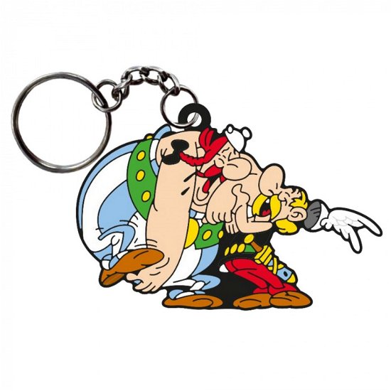 Plastoy · Asterix Schlüsselanhänger Asterix & Obelix Laughin (Legetøj) (2024)