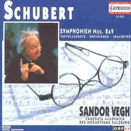 Cover for Vegh,sandor / Camms · * Sinfonien 8+9 (CD) (2008)