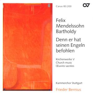 Kammerchor Stuttgart / Bernius,frieder · Denn er Hat Seinen Engeln Befohlen (Kirchenwerke V (CD) (1997)