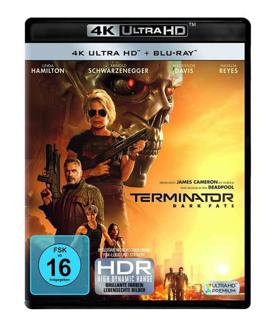 Cover for Terminator: Dark Fate Uhd Blu-ray (4K Ultra HD) (2020)