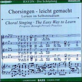 Cover for Joseph Haydn (1732-1809) · Haydn,J.:Schöpfung,Bass,CD.MPC66-4 (CD) (2023)