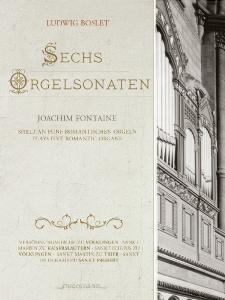 Cover for Boslet / Joachim Fontaine · 6 Sonatas for Organ (CD) (2010)