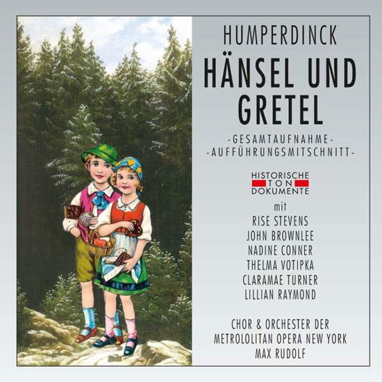 Haensel & Gretel - E. Humperdinck - Musique - CANTUS LINE - 4032250202039 - 8 novembre 2019