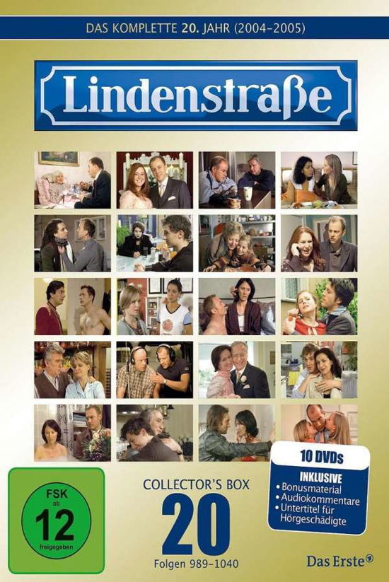 Cover for LINDENSTRAßE · LINDENSTRAßE COLLECTORS BOX VOL.20-DAS 20.JAHR (DVD) (2012)