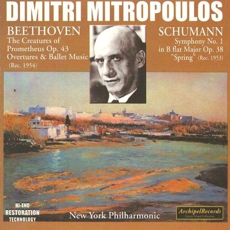 Cover for Beethoven / Mitropolous · Prometheus Ovtr &amp; Ballet (CD) (2012)