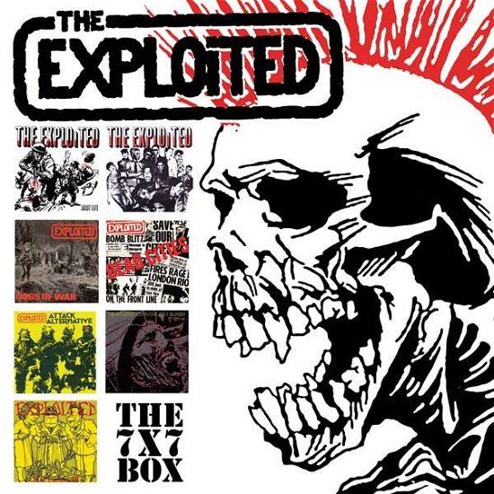 Cover for Exploited · X7 Box (7&quot;) (2018)