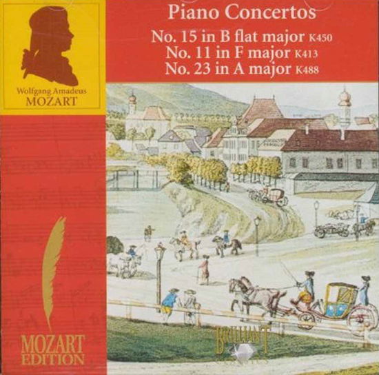 Cover for Wolfgang Amadeus Mozart · Piano Concertos KV 450, KV 413, KV 488 (CD)