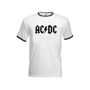 Cover for AC/DC · Logo (Unisex Ringer) (MERCH) [size S]