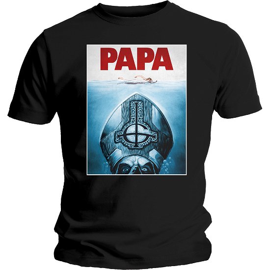 Ghost Unisex T-Shirt: Papa Jaws - Ghost - Mercancía - Global - Apparel - 5055979978039 - 12 de diciembre de 2016