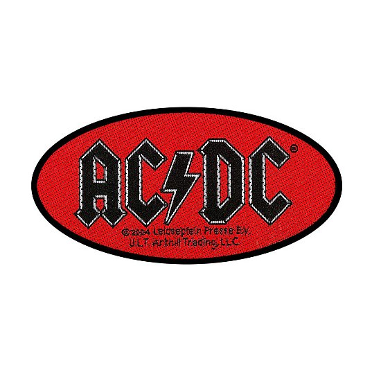 Cover for AC/DC · AC/DC Standard Patch: Oval Logo (Loose) (Patch) (2019)