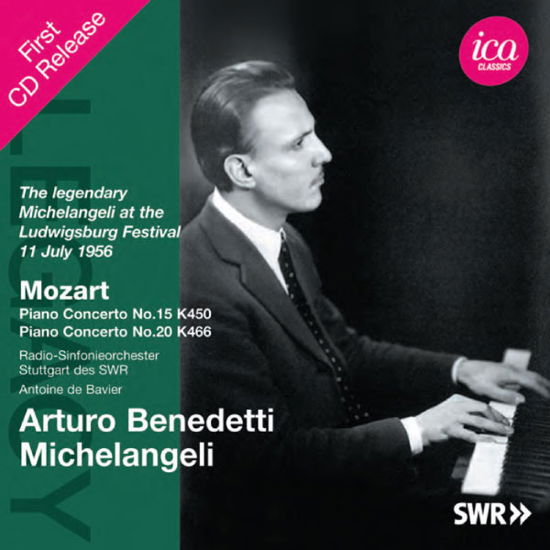 Cover for Mozart / Michelangeli,arturo Benedetti · Arturo Benedetti Michelangeli (CD) (2013)