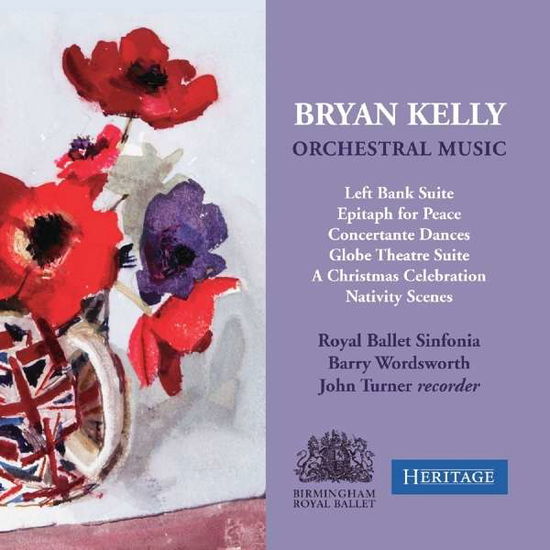 Cover for Royal Ballet Sinfonia / Wordsworth,barry · Kelly: Orchestral Music (CD) (2014)