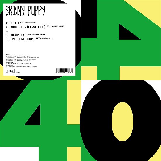 Pias 40 - Skinny Puppy - Música - PIAS - 5400863099039 - 23 de junio de 2023