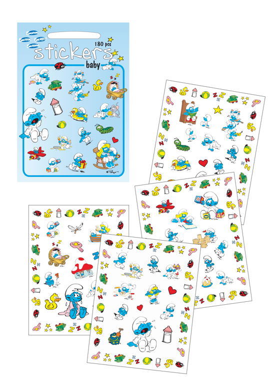 Cover for Barbo Toys · Smurf Stickers Baby - Smurfs (N/A) [1. Ausgabe] (2021)