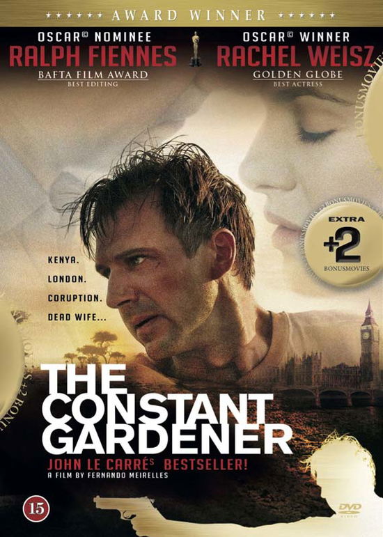 The Constant Gardener + 2 film (DVD) (2015)