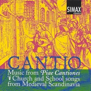Cover for Anonymous / Pmao / Trio Mediaeval / Weisser · Cantio: Music from Piae Cantiones (CD) (1999)
