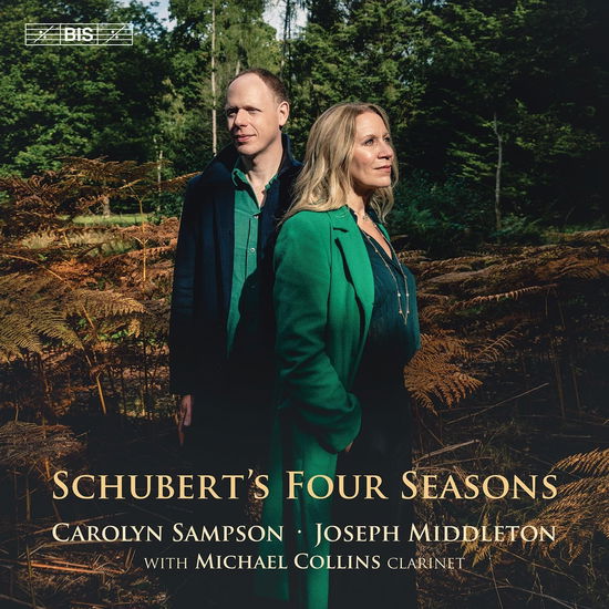Cover for Carolyn Sampson &amp; Joseph Middleton · Schubert's Four Seasons (CD) (2025)