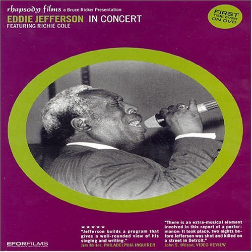 Cover for Eddie Jefferson · Live from the Jazz Showcase (DVD) (2005)