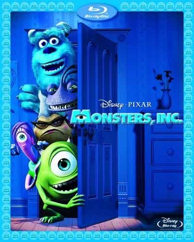 Cover for Monsters Inc. · Monsters Inc (Blu-ray) (2009)