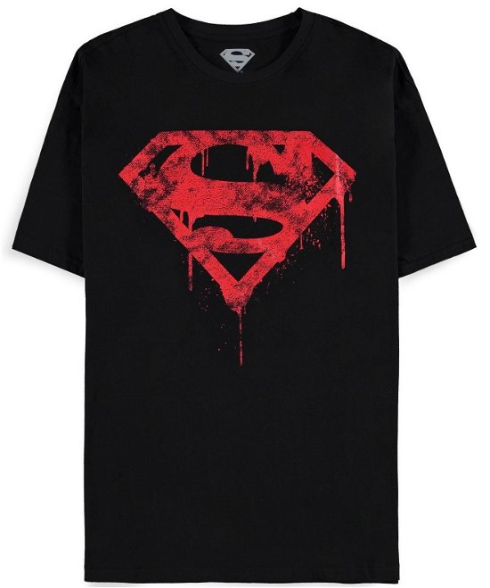 Men'S Black (T-Shirt Unisex Tg. S) - Dc Comics: Superman - Muu -  - 8718526391039 - 