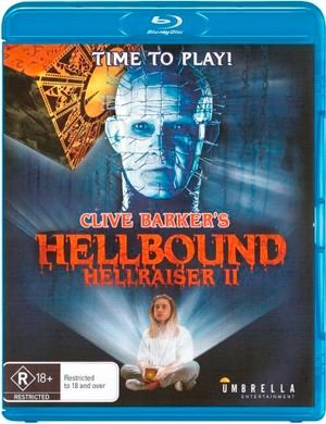 Cover for Blu · Hellbound: Hellraiser II (Blu-ray) (2018)
