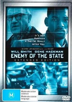 Cover for Enemy Of The State (region 4) (DVD) (2007)