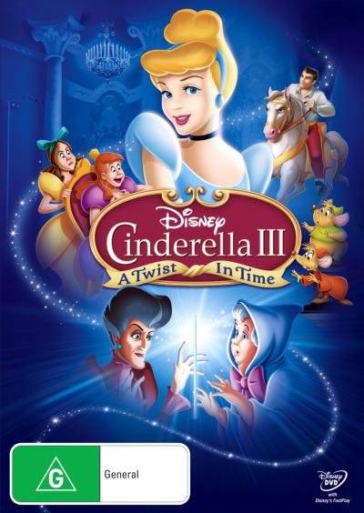 Cinderella 3: A Twist In Time (pal / Region 4) - Movie - Elokuva - BUENA VISTA - 9398520758039 - keskiviikko 27. helmikuuta 2013