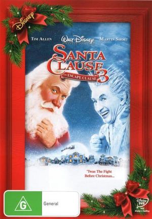 Cover for The Santa Clause 3: the Escape Clause (DVD) (2009)